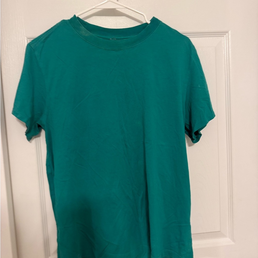 Lululemon all yours cotton t-shirt in kelly green